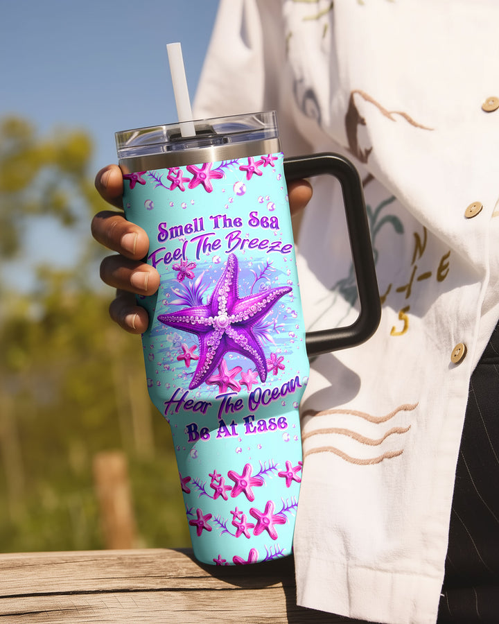 BLISSCORNERS SMELL THE SEA FEEL THE BREEZE STARFISH TUMBLER - YHLN1009255