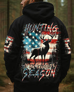 BLISSCORNERS HUNTING IS MY FAVORITE SEASON ALL OVER PRINT
