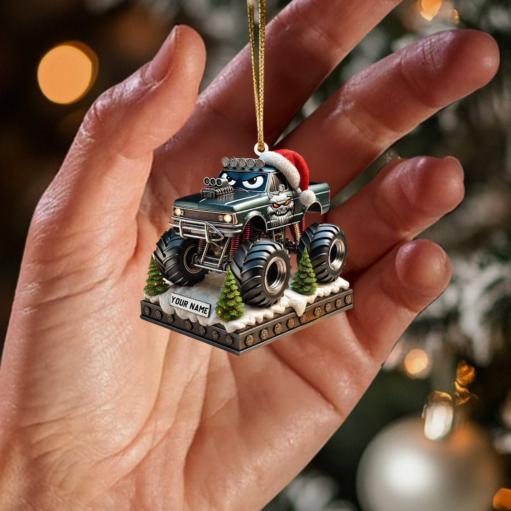 Blisscorners Off-road Vehicle Home Decor Christmas Ornament, Personalized Ornament2D Flat LM2211