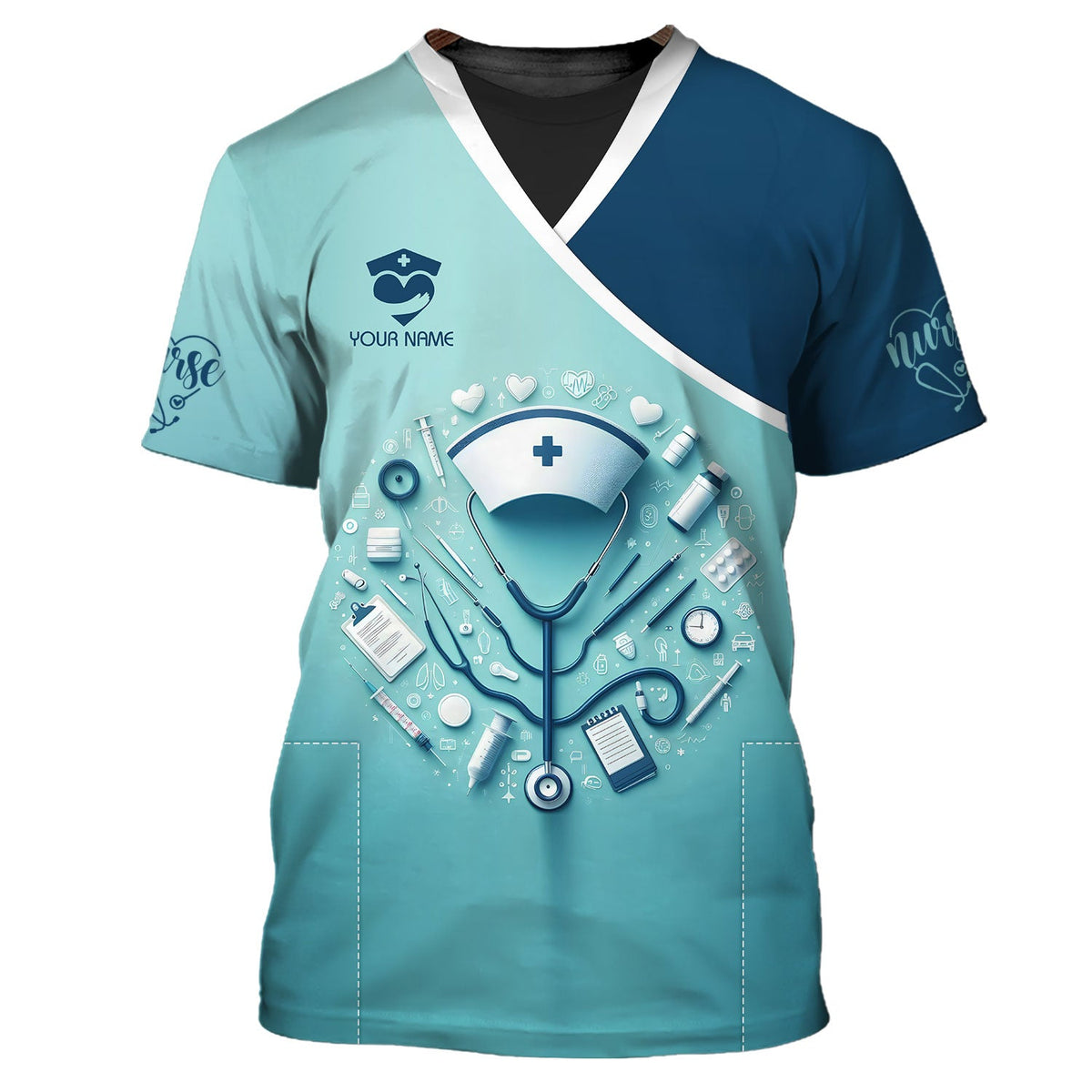 Blisscorners Personalized Nurse Shirt, Although The Nursing Profession Can Be Stressful And Complex, I Always Take Pride In It