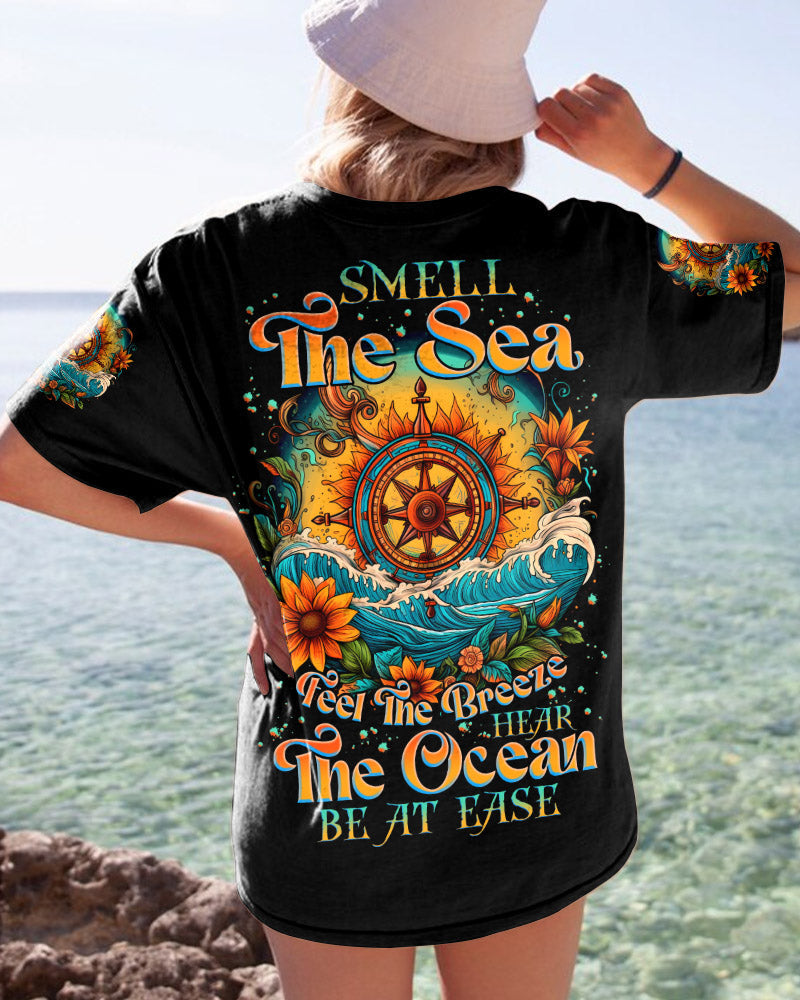 BLISSCORNERS SMELL THE SEA FEEL THE BREEZE ALL OVER PRINT