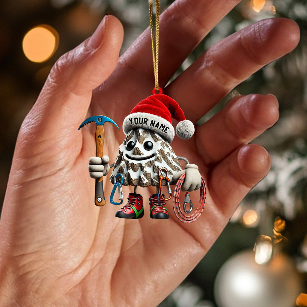 Blisscorners Climbing Home Decor Christmas Ornament, Personalized Ornament2D Flat LM2211