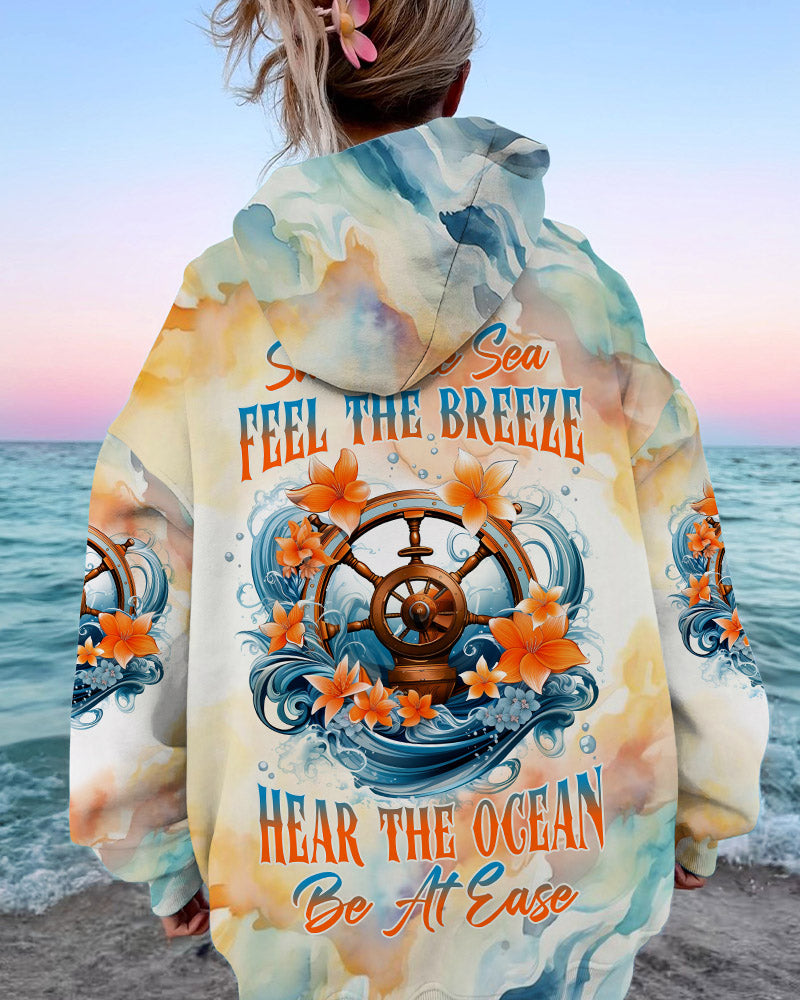 BLISSCORNERS SMELL THE SEA FEEL THE BREEZE WHEEL ALL OVER PRINT