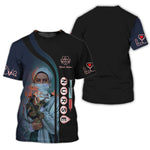 Blisscorners Personalized Nurse Shirt -Compassion in Every Stitch