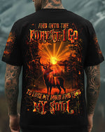 BLISSCORNERS AND INTO THE FOREST I GO DEER ALL OVER PRINT