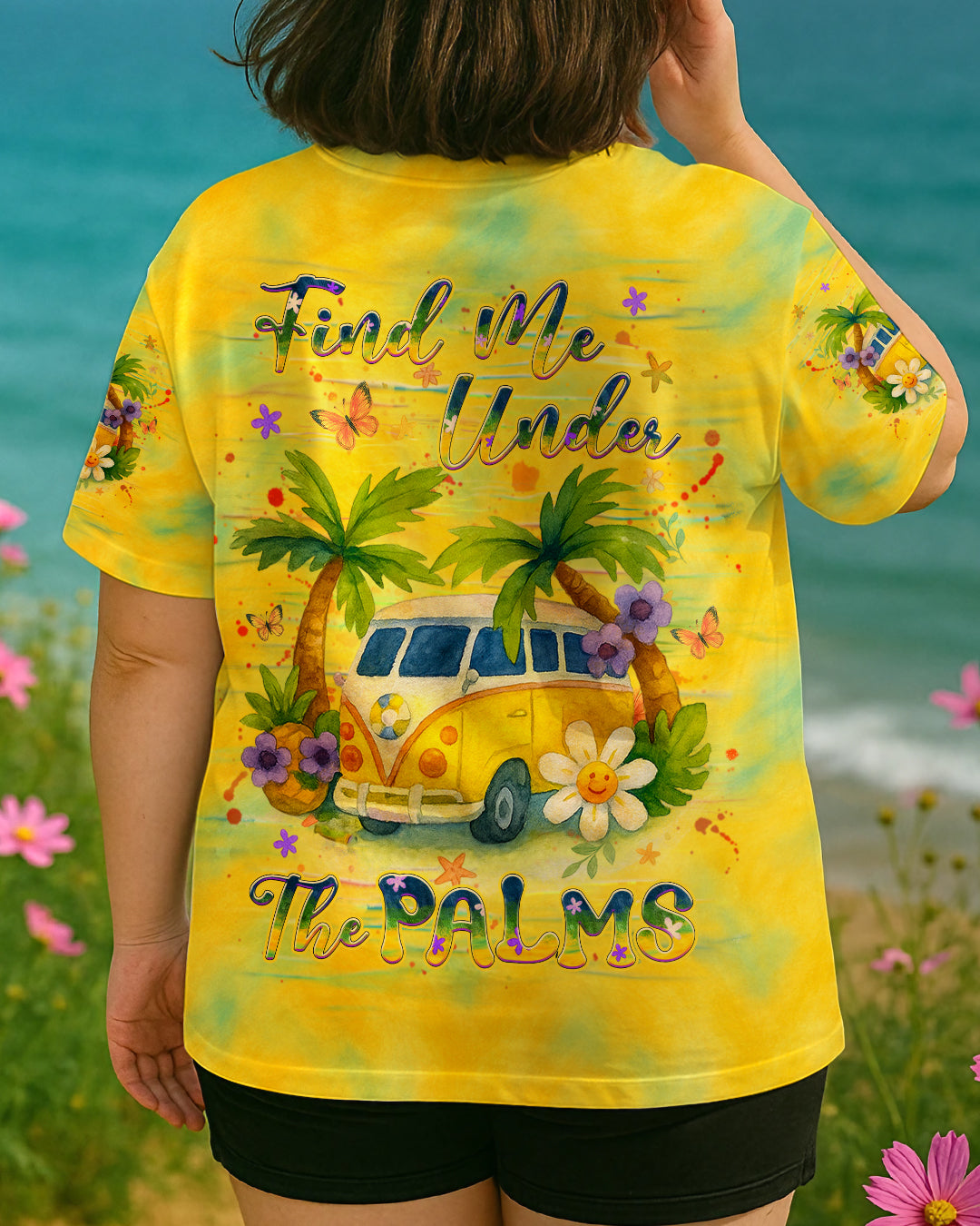 BLISSCORNERS FIND ME UNDER THE PALMS ALL OVER PRINT