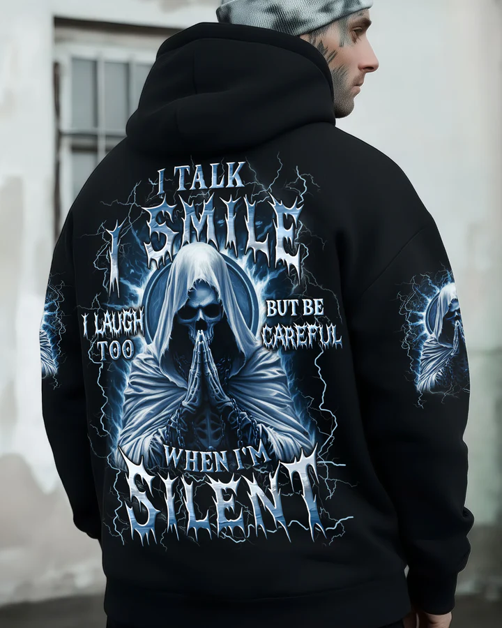 BLISSCORNERS BE CAREFUL WHEN I'M SILENT REAPER ALL OVER PRINT