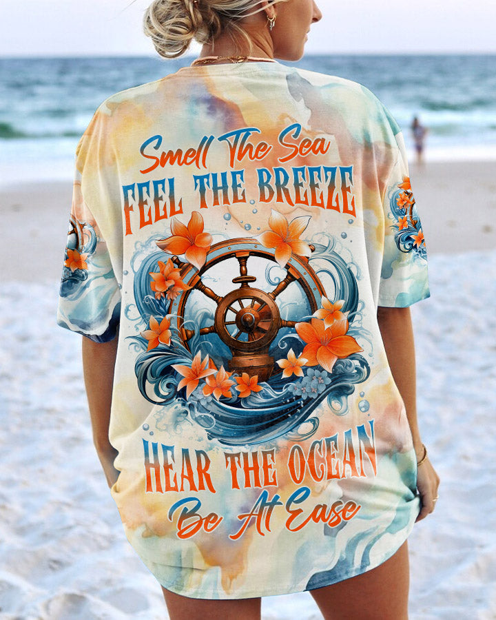 BLISSCORNERS SMELL THE SEA FEEL THE BREEZE WHEEL ALL OVER PRINT