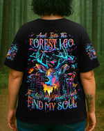 BLISSCORNERS AND INTO THE FOREST I GO DEER ALL OVER PRINT