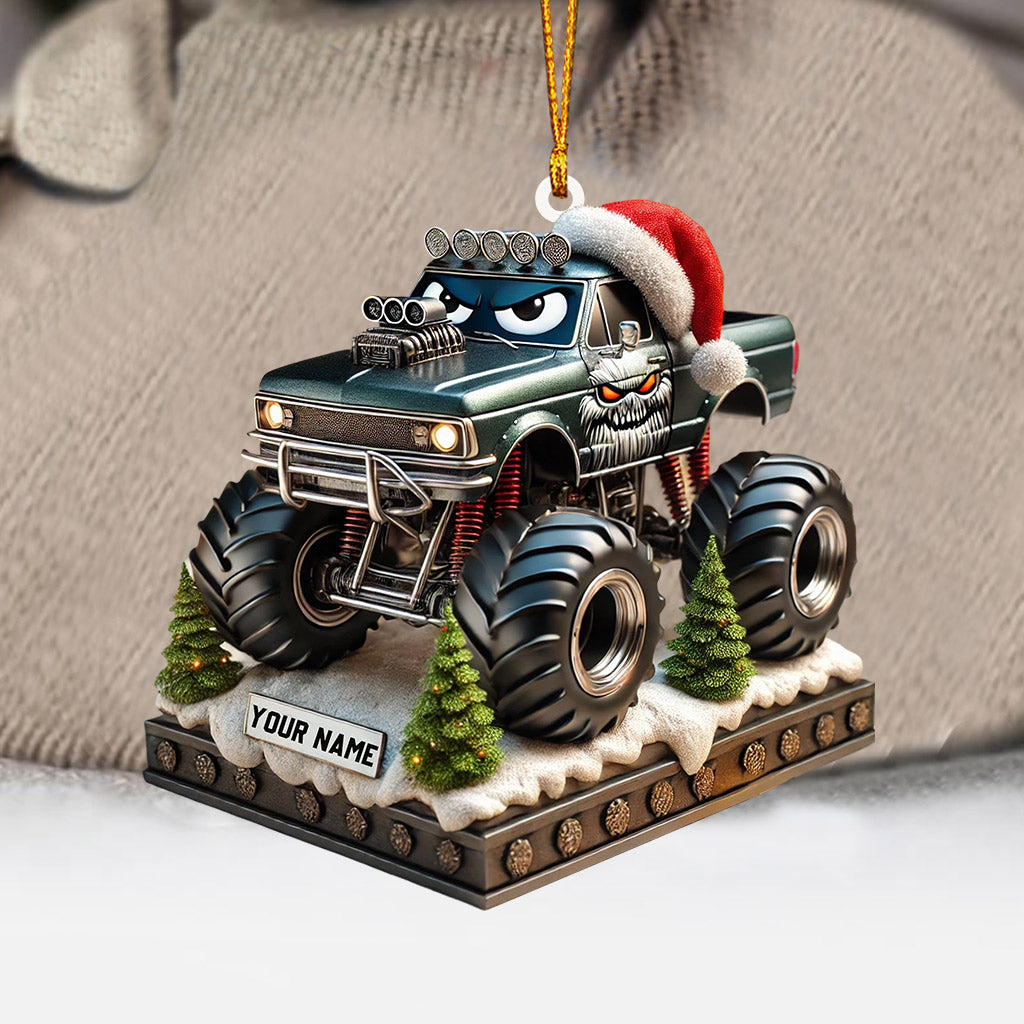 Blisscorners Off-road Vehicle Home Decor Christmas Ornament, Personalized Ornament2D Flat LM2211