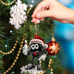 Blisscorners Bowling Ball Christmas Ornament, Personalized Ornament2D Flat LM2211