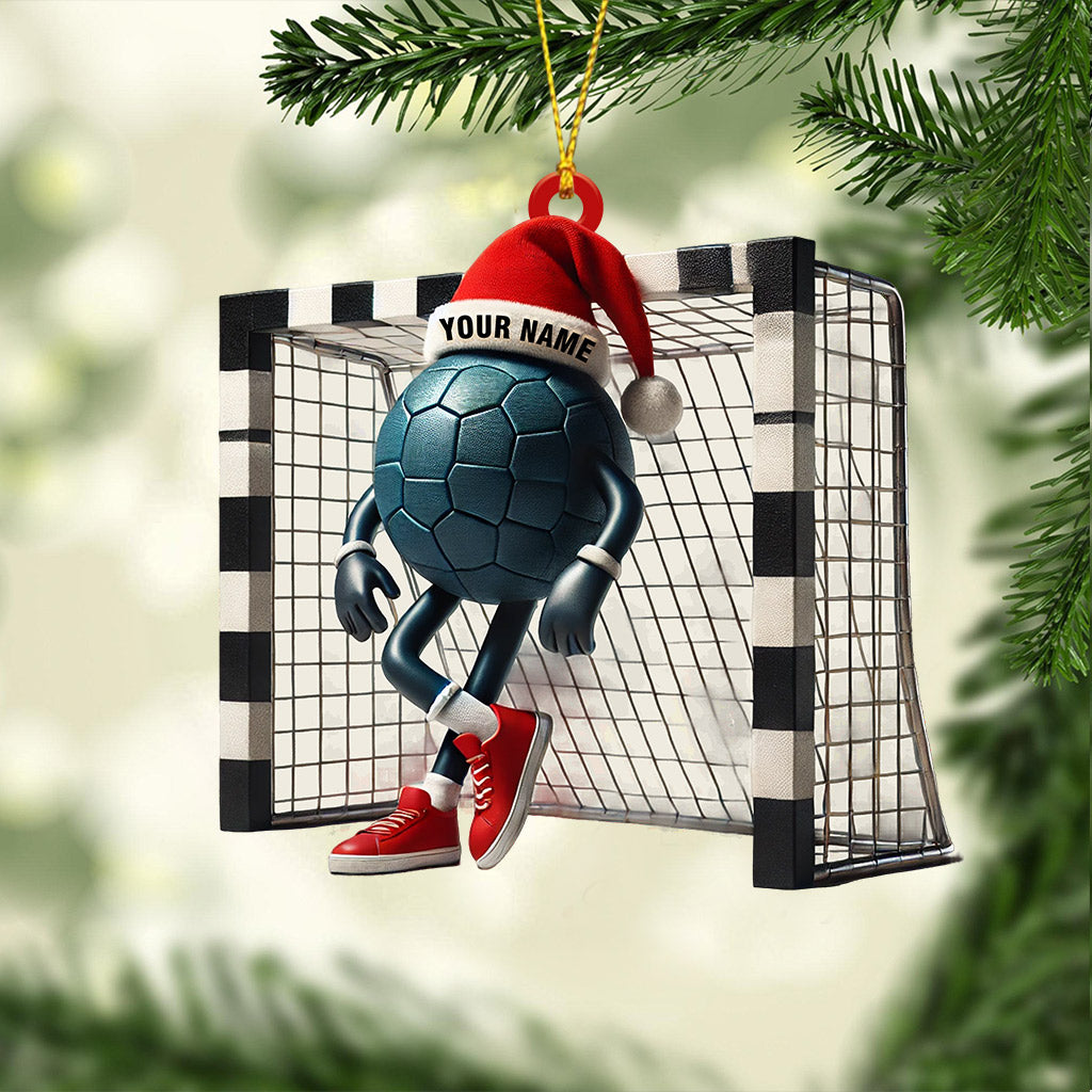 Blisscorners Goalkeeper Home Decor Christmas Ornament, Personalized Ornament2D Flat LM2211
