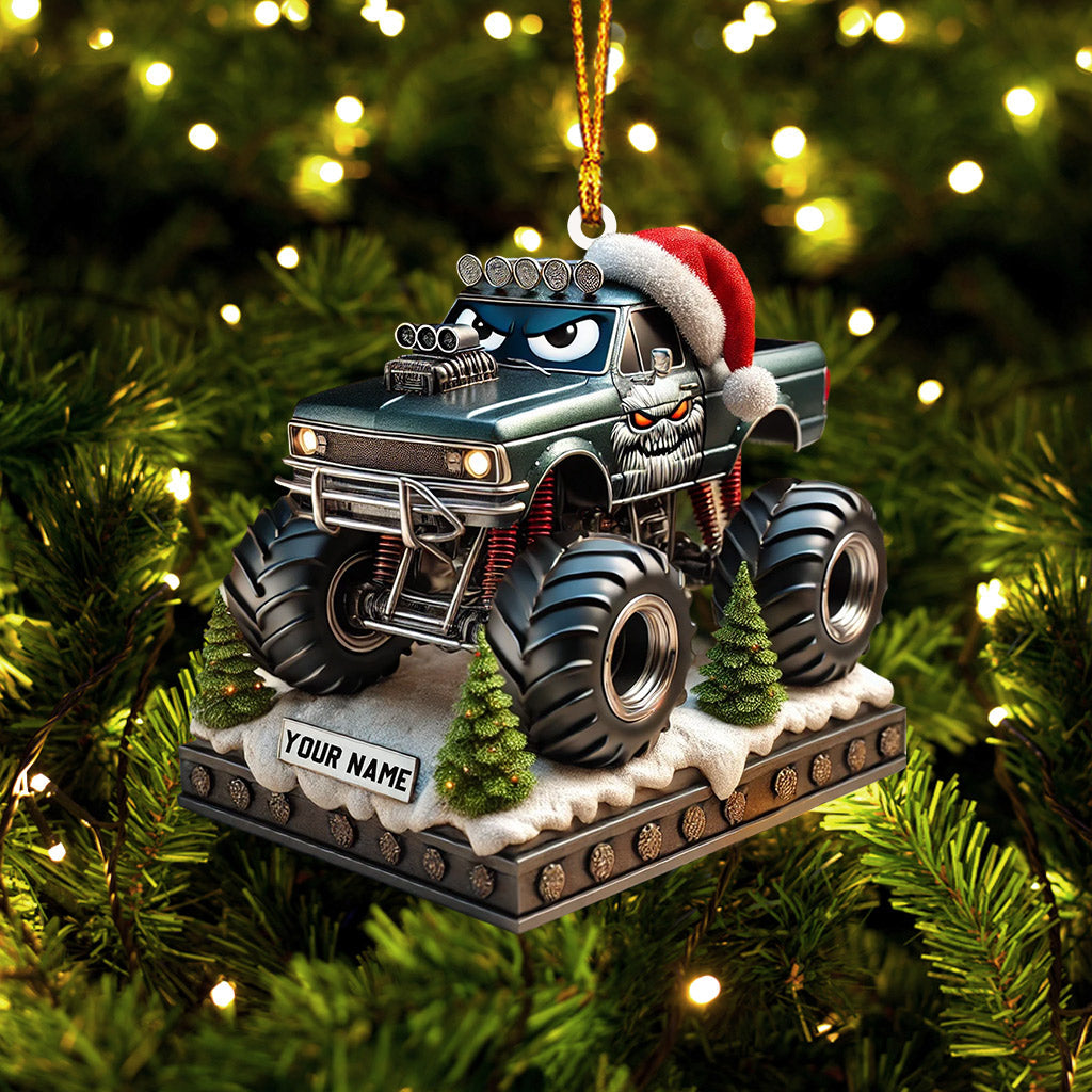 Blisscorners Off-road Vehicle Home Decor Christmas Ornament, Personalized Ornament2D Flat LM2211