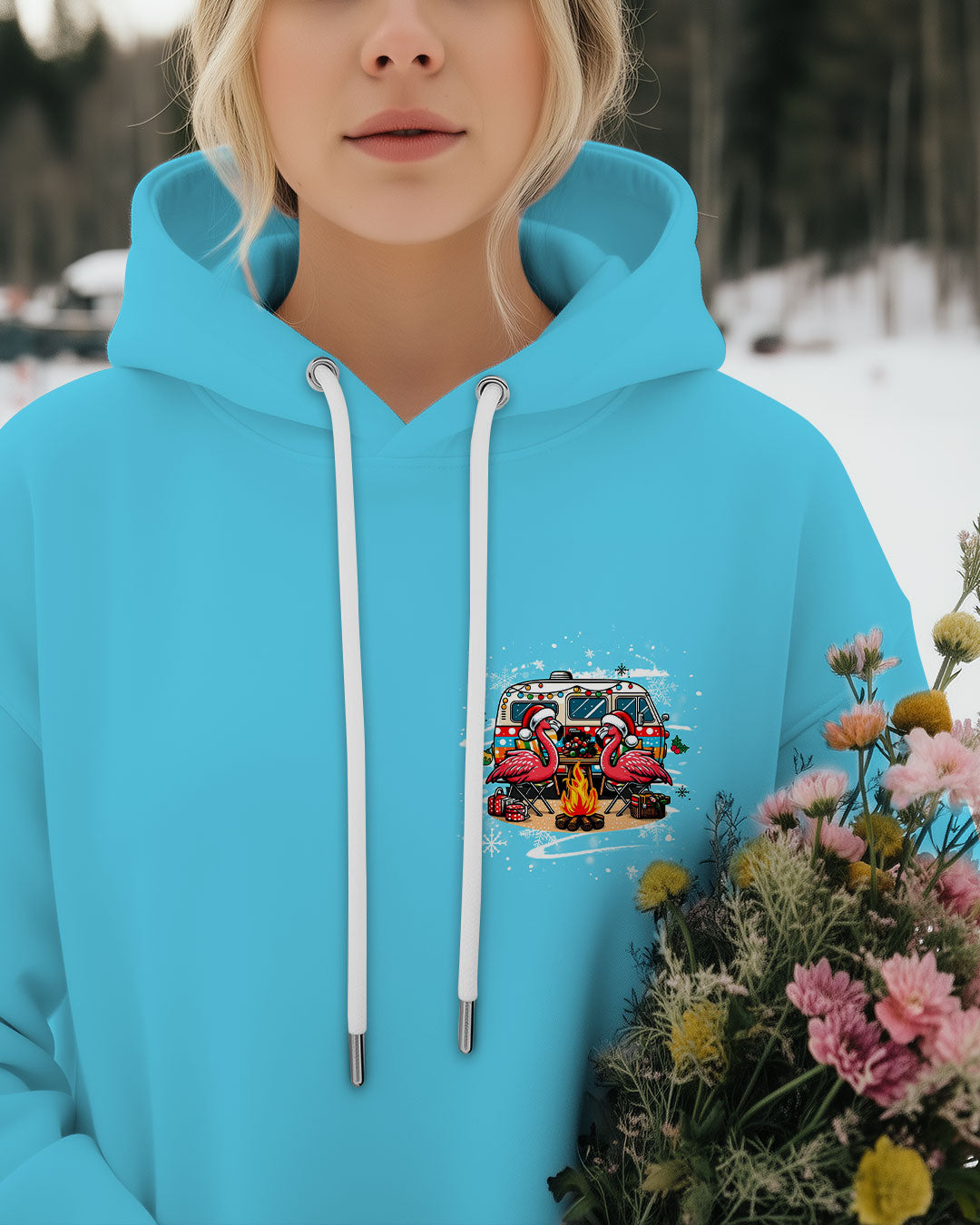 BLISSCORNERS MAKING MEMORIES ONE CAMPFIRE AT A TIME CHRISTMAS ALL OVER PRINT