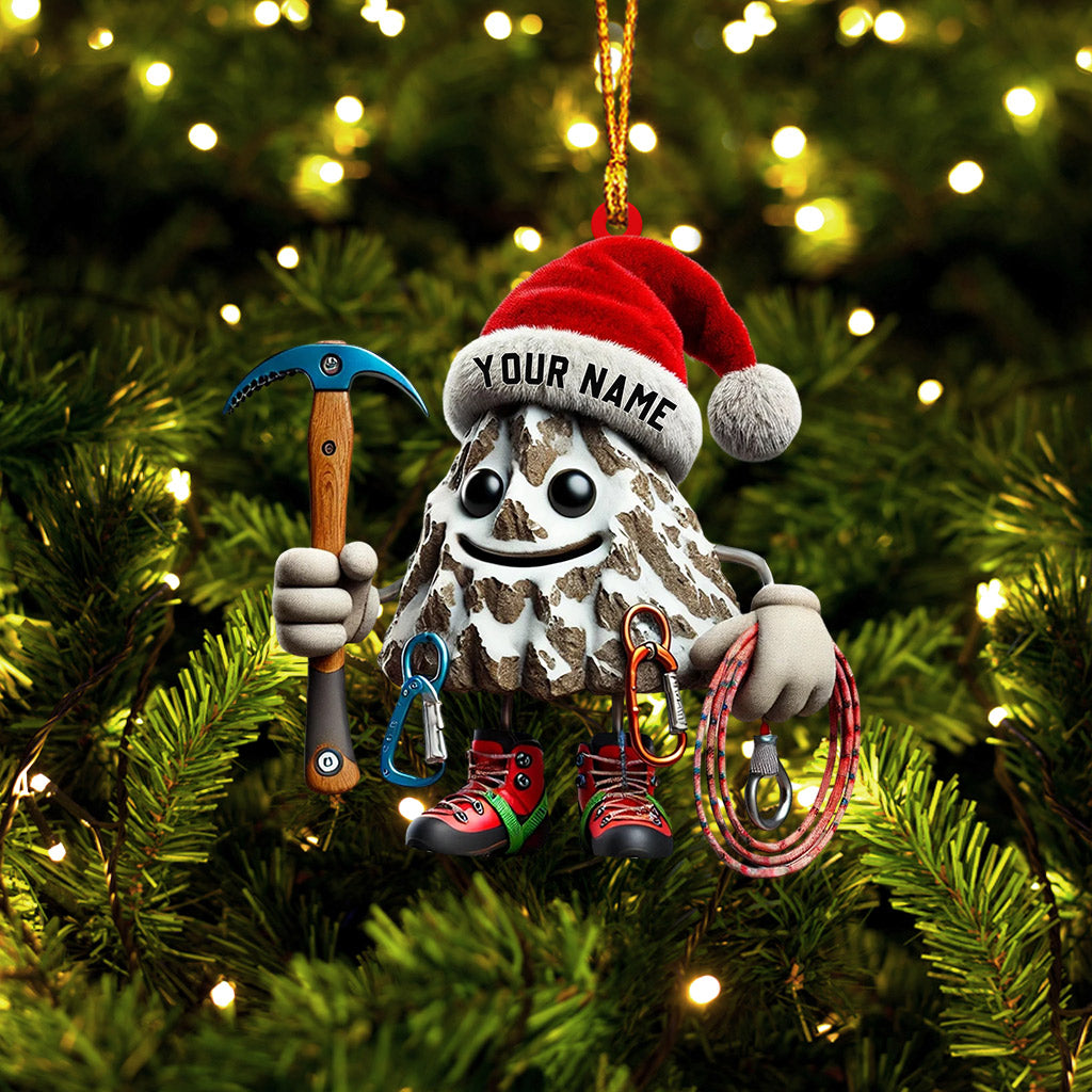 Blisscorners Climbing Home Decor Christmas Ornament, Personalized Ornament2D Flat LM2211