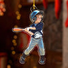 (Photo Inserted) Blisscorners Baseball Custom Photo - Personalized Custom Acrylic Ornament