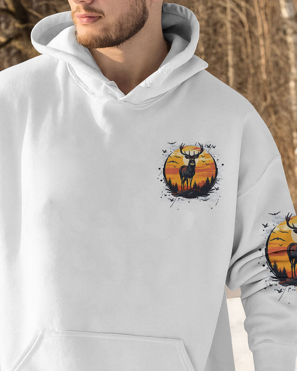 BLISSCORNERS IF I'M NOT HUNTING DEER ALL OVER PRINT