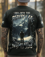 BLISSCORNERS AND INTO THE FOREST I GO BIGFOOT ALL OVER PRINT