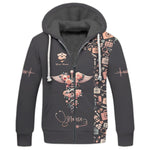 Blisscorners Personalized Nurse Shirt, Floral Caduceus with Angelic Wings Design