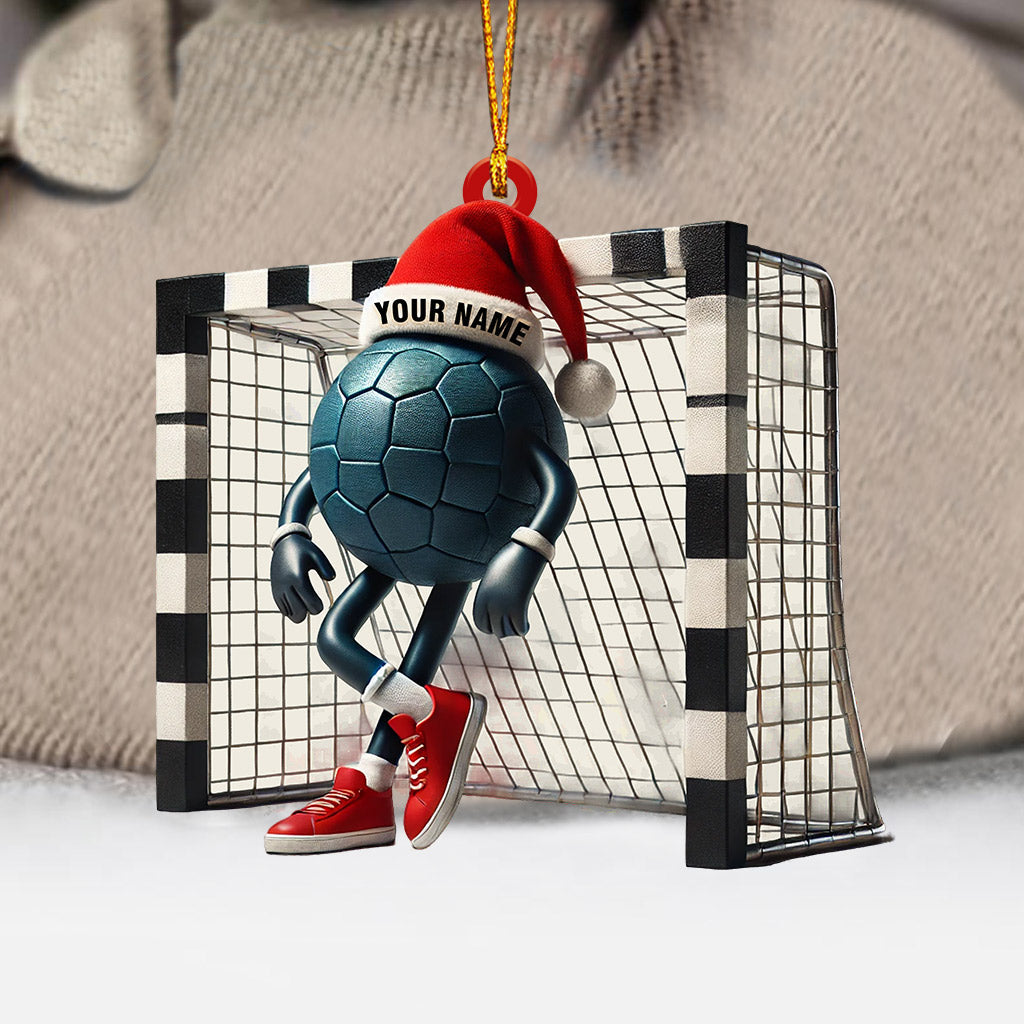 Blisscorners Goalkeeper Home Decor Christmas Ornament, Personalized Ornament2D Flat LM2211