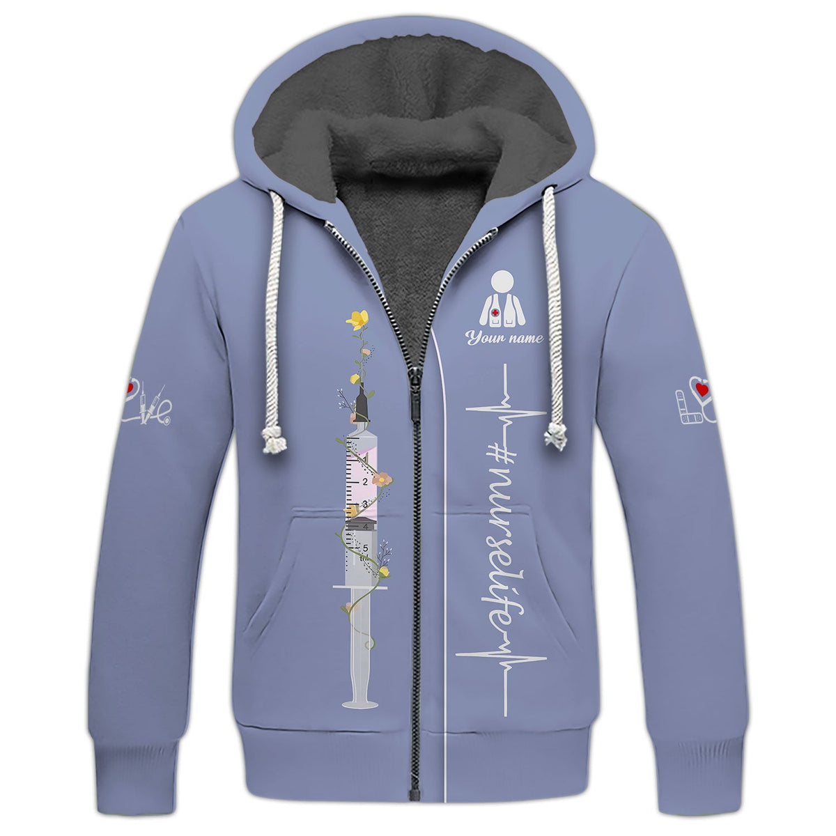 Blisscorners Personalized Nurse Shirt - Dedication in Every Stitch