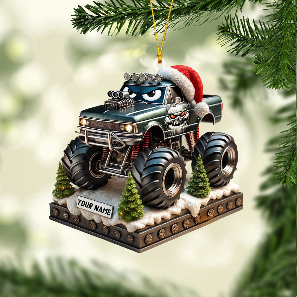 Blisscorners Off-road Vehicle Home Decor Christmas Ornament, Personalized Ornament2D Flat LM2211
