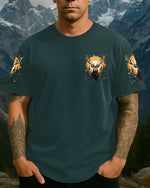 BLISSCORNERS HUNTING IT'S IN MY BLOOD DEER ALL OVER PRINT