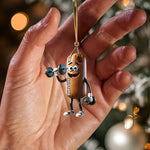 Blisscorners A Punching Bag Home Decor Christmas Ornament, Personalized Ornament2D Flat LM2211