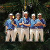 (Photo Inserted) Blisscorners Baseball Custom Photo - Personalized Custom Acrylic Ornament