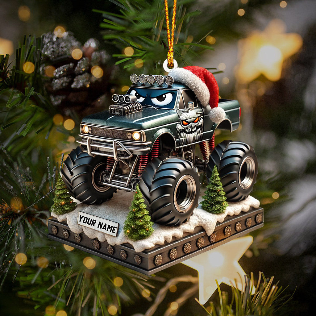 Blisscorners Off-road Vehicle Home Decor Christmas Ornament, Personalized Ornament2D Flat LM2211
