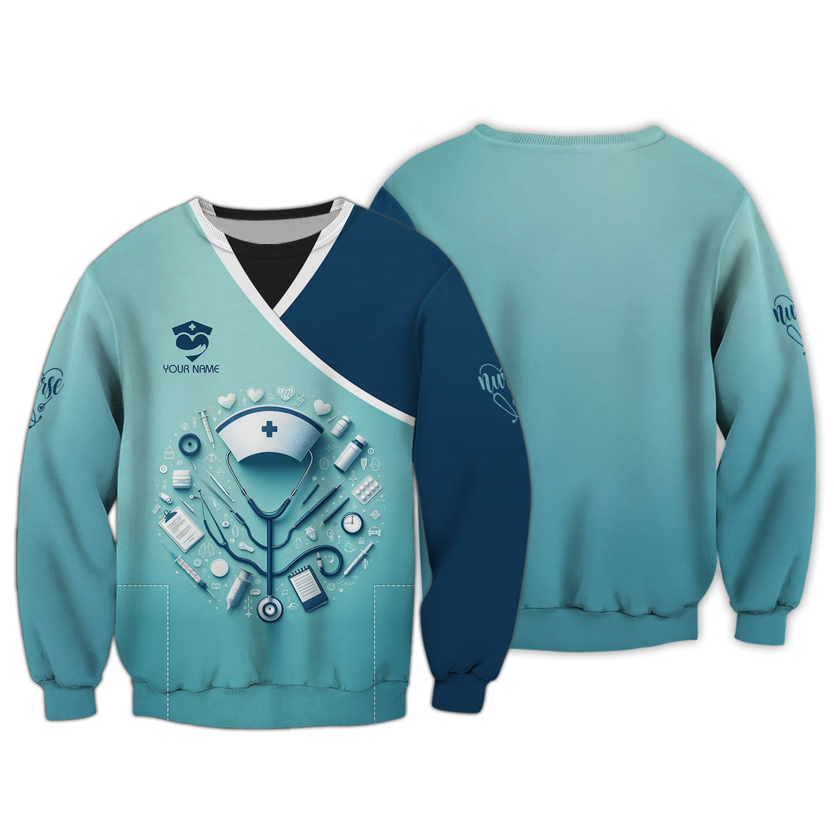 Blisscorners Personalized Nurse Shirt, Although The Nursing Profession Can Be Stressful And Complex, I Always Take Pride In It