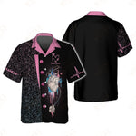 Blisscorners Personalized Nurse Shirt, Anatomical Heart with EKG Pulse Design