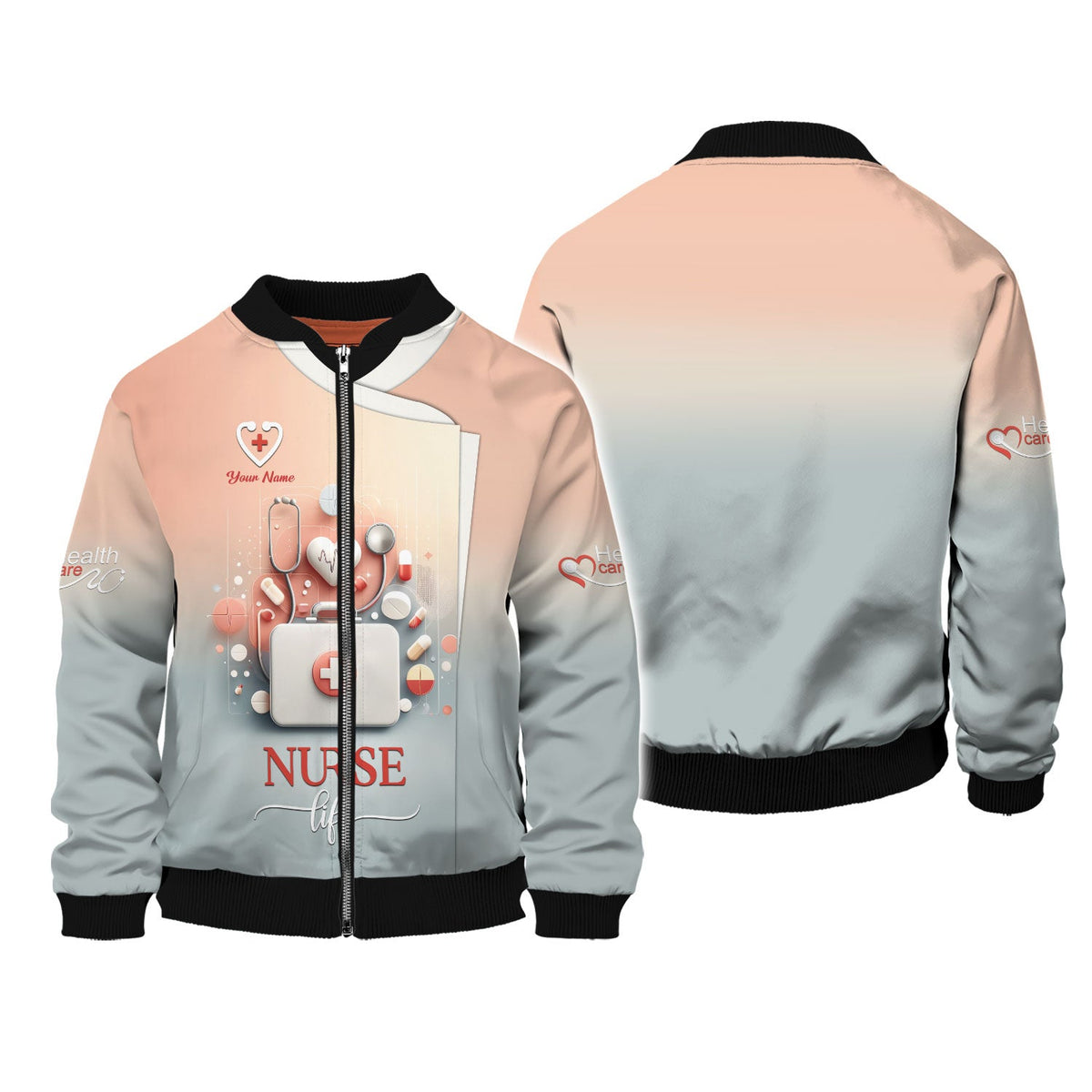 Blisscorners Personalized Nurse Shirts - Embrace the Nurse Life with Style