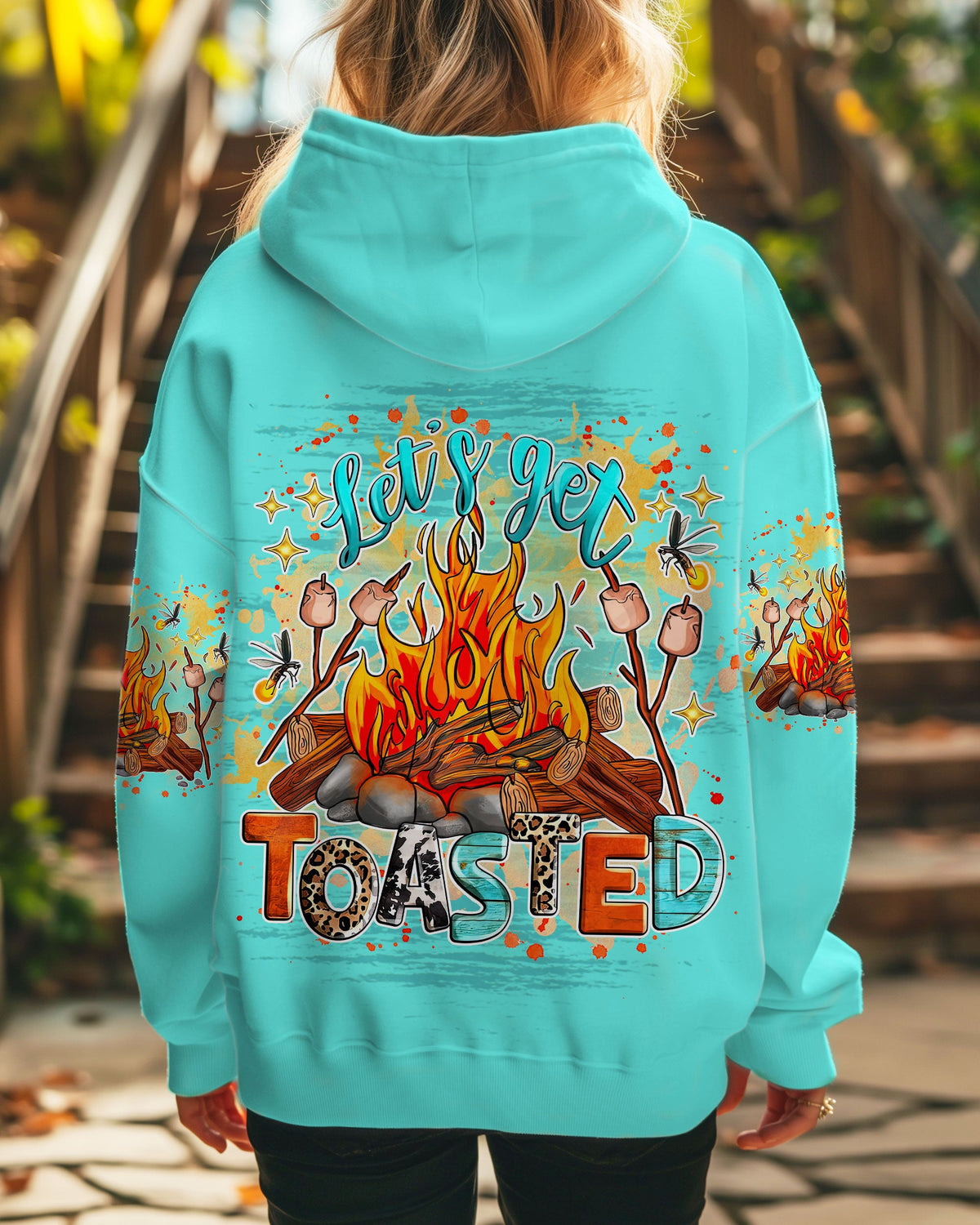 BLISSCORNERS LET'S GET TOASTED ALL OVER PRINT