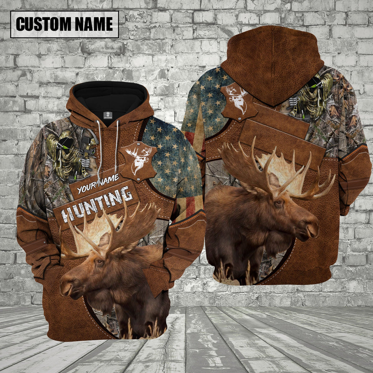 Blisscorners Custom Name Hunting Shirt 3D All Over Printed Clothes