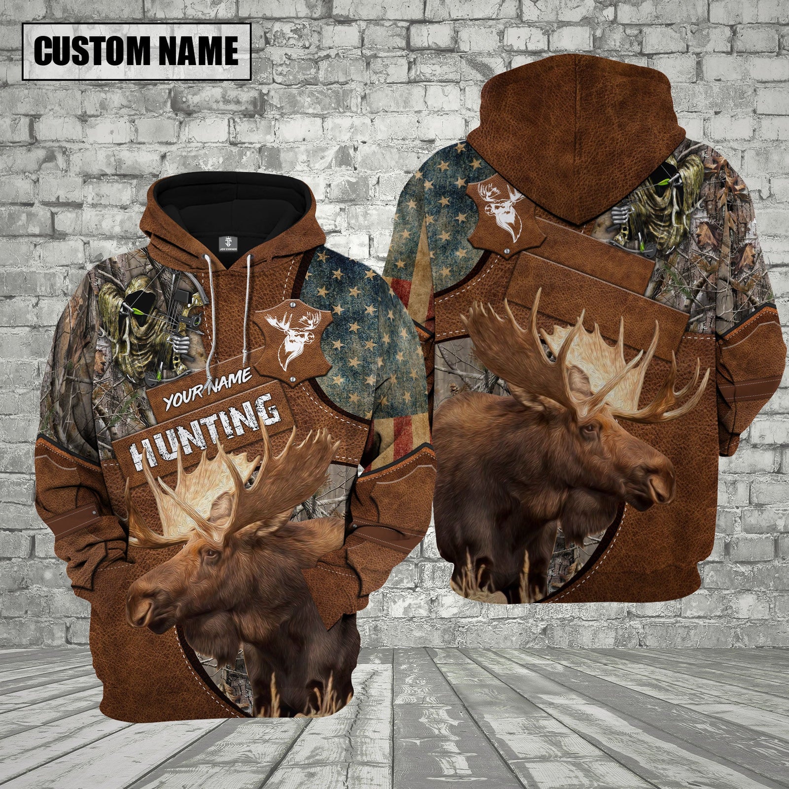 Blisscorners Custom Name Hunting Shirt 3D All Over Printed Clothes