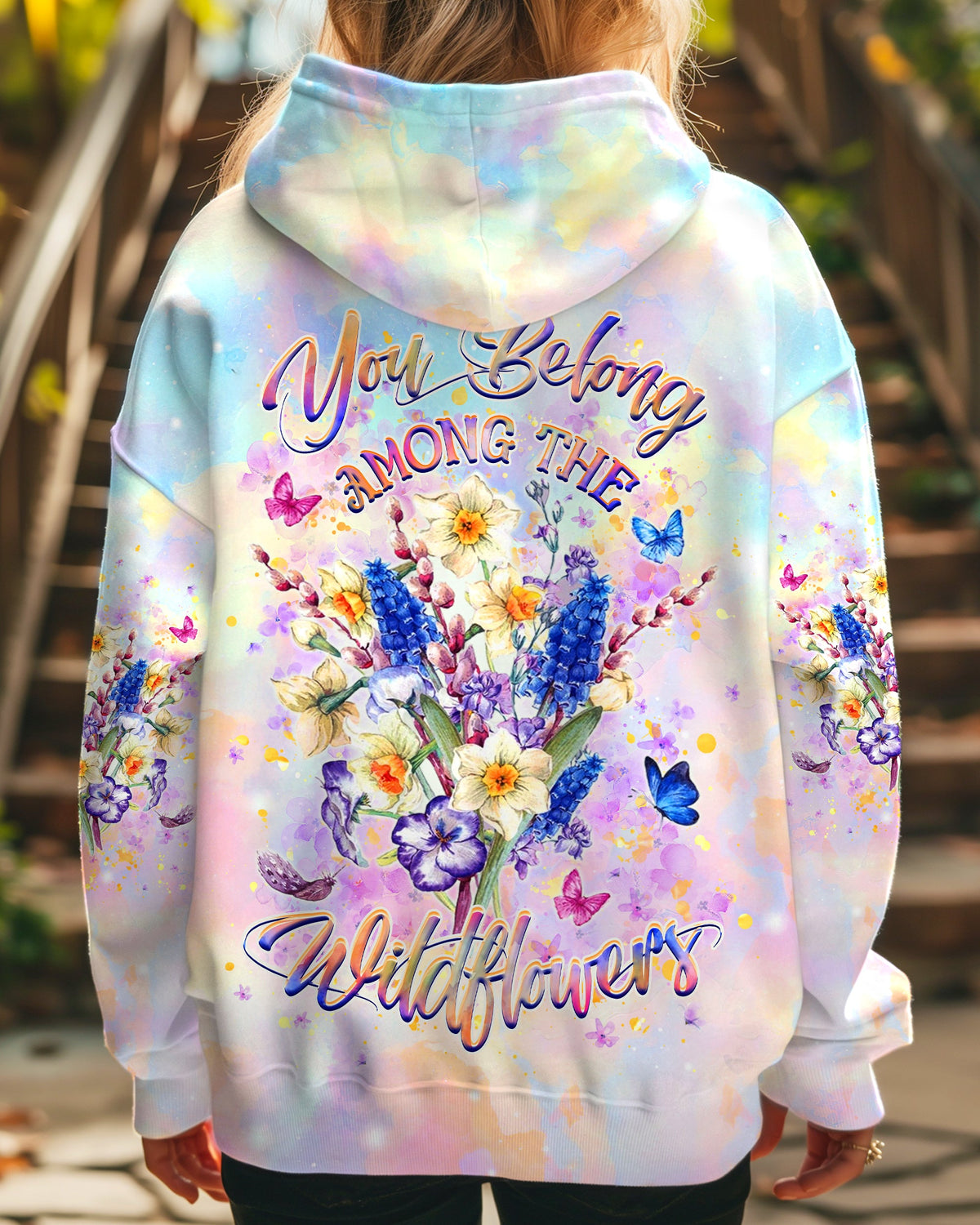 BLISSCORNERS YOU BELONG AMONG THE WILDFLOWERS ALL OVER PRINT