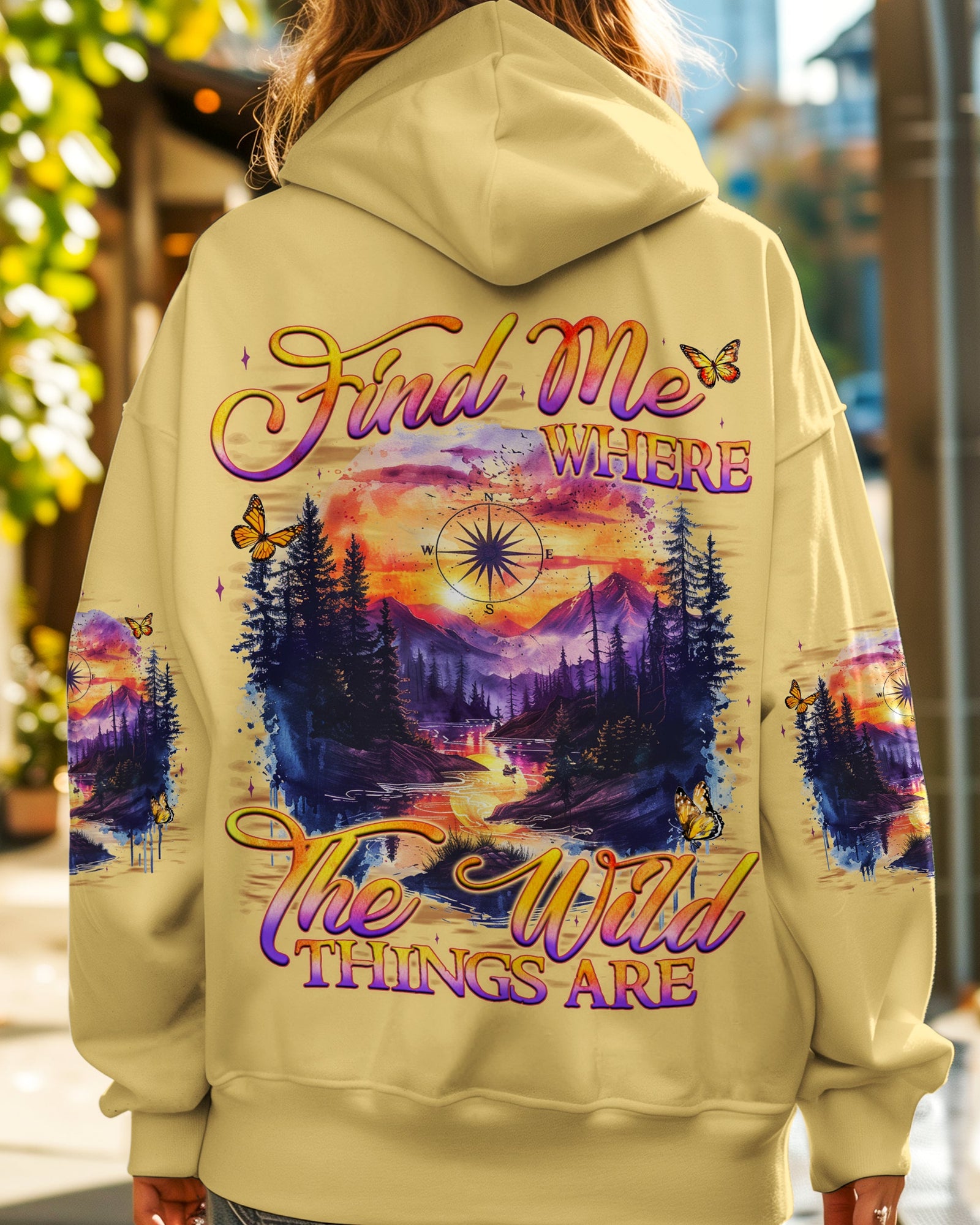 BLISSCORNERS FIND ME WHERE THE WILD THINGS ARE ALL OVER PRINT