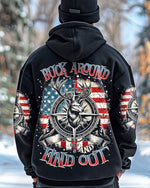 BLISSCORNERS BUCK AROUND AND FIND OUT DEER HUNTING ALL OVER PRINT