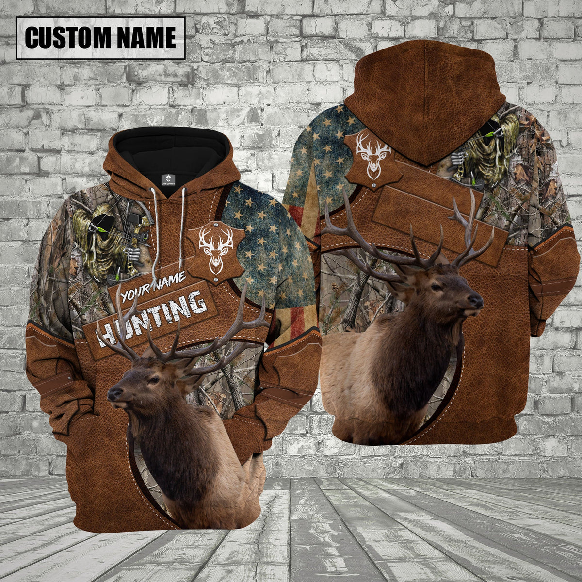 Blisscorners Custom Name Hunting Shirt 3D All Over Printed Clothes
