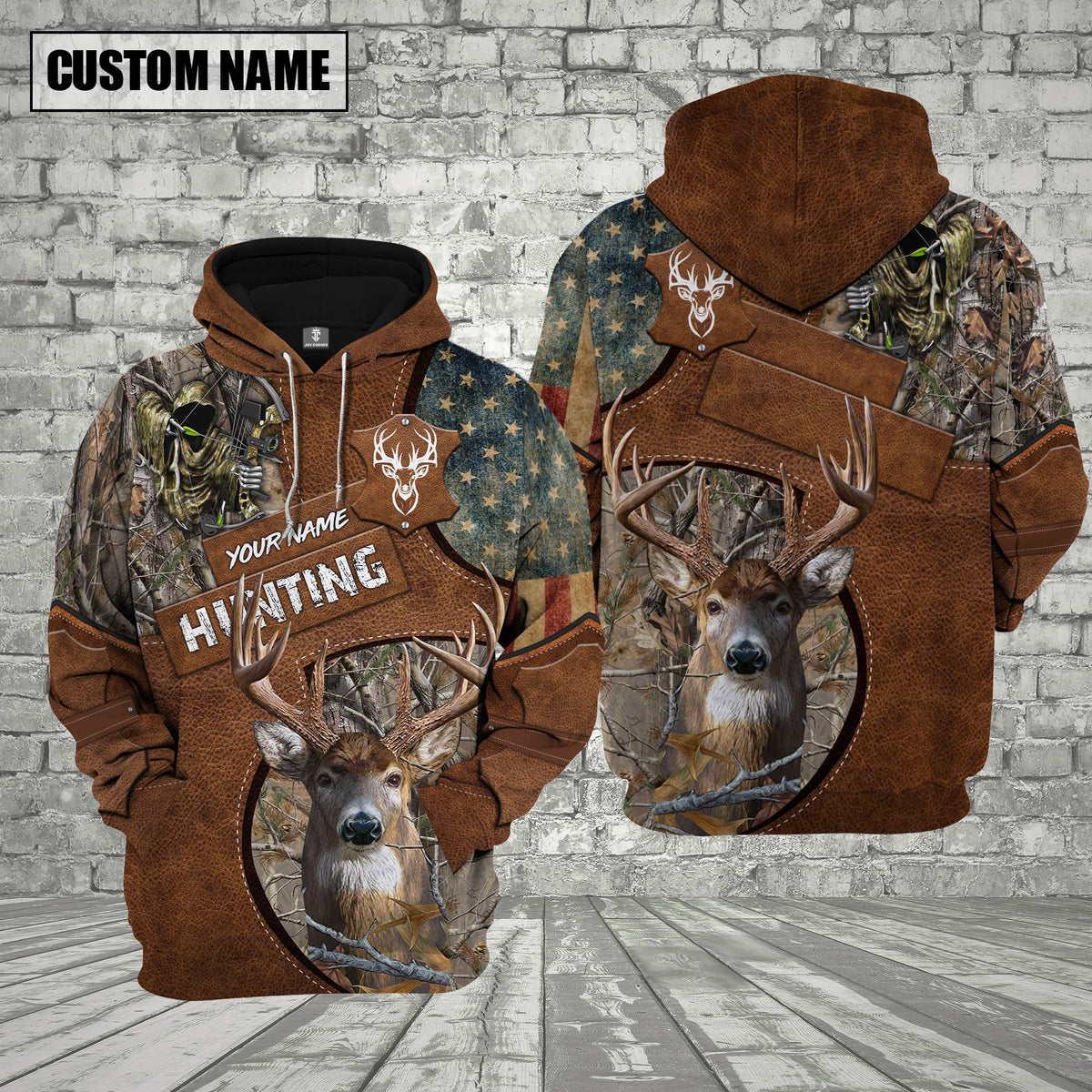Blisscorners Custom Name Hunting Shirt 3D All Over Printed Clothes