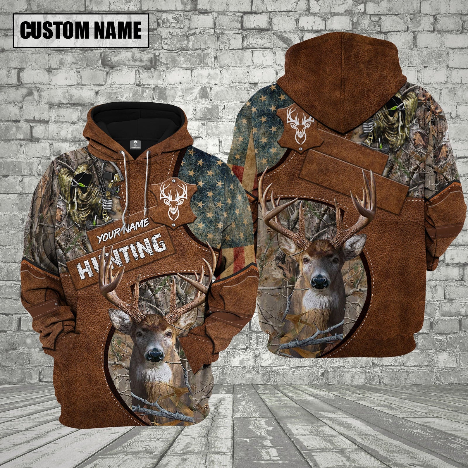 Blisscorners Custom Name Hunting Shirt 3D All Over Printed Clothes