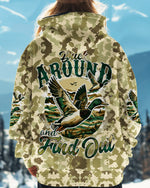 BLISSCORNERS DUCK AROUND AND FIND OUT CAMO ALL OVER PRINT