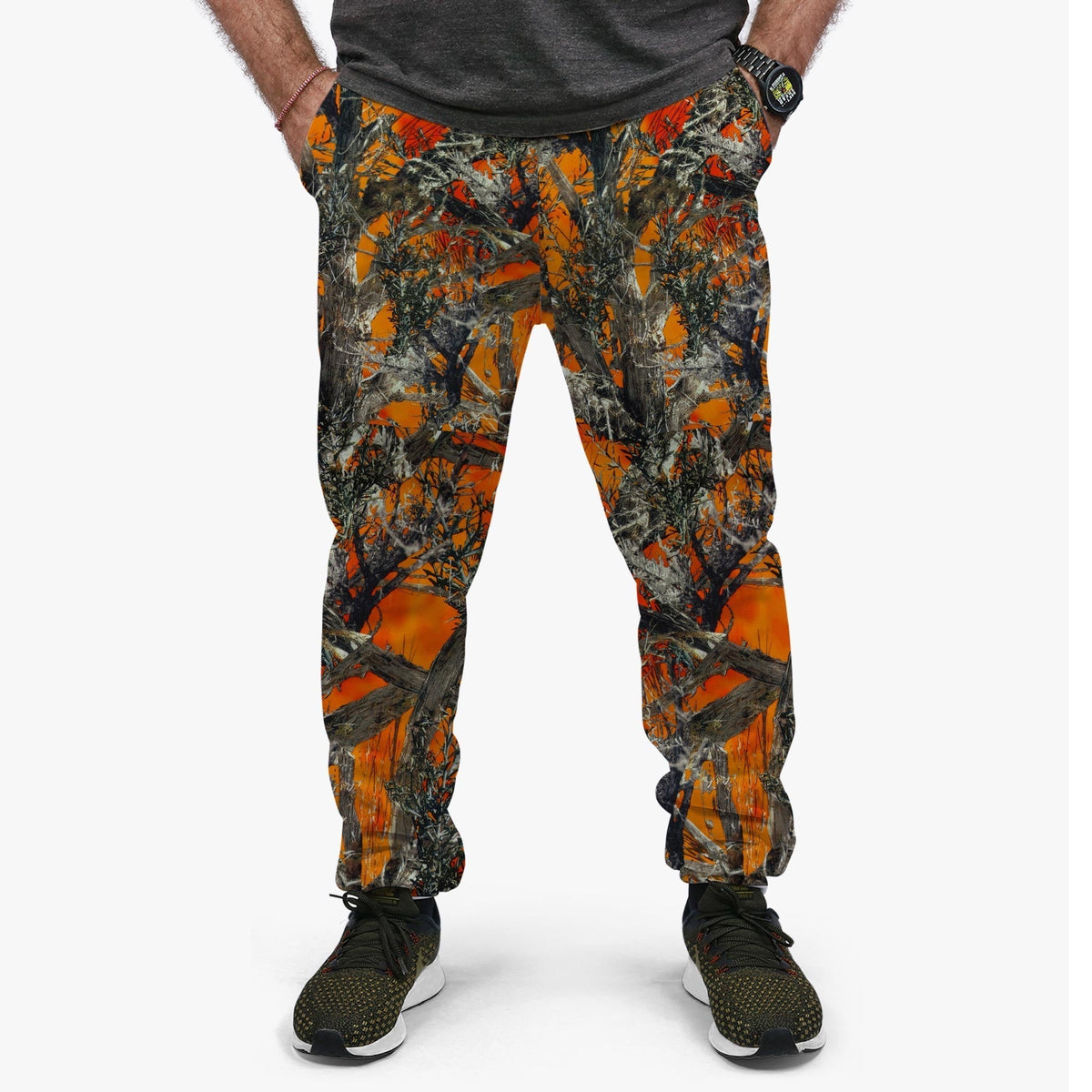 Blisscorners Custom Name Orange Deer Hunting Apparels