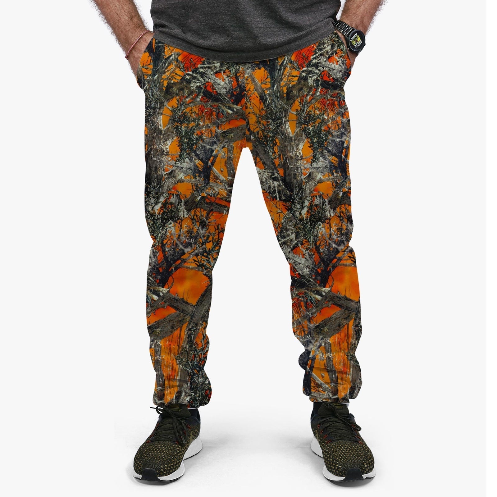 Blisscorners Custom Name Orange Deer Hunting Apparels