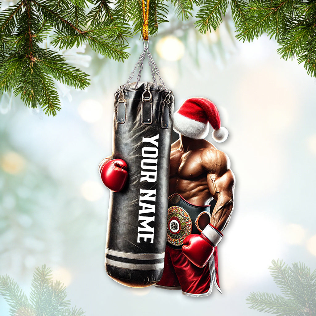 Blisscorners Custom Ornament, Christmas Boxing Ornament, Christmas Decor2D Flat LM2211