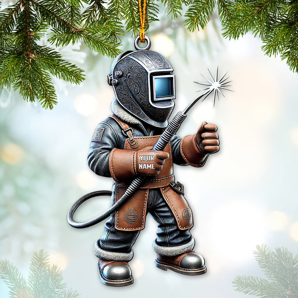 Blisscorners Custom Name Ornament, Welder2D Flat LM2211