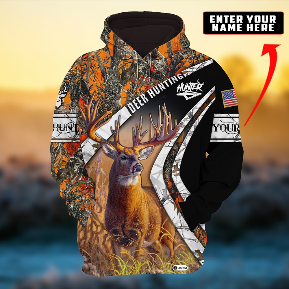 Blisscorners Premium Unique Deer Hunting Season 3D Hoodie (3 Colors)