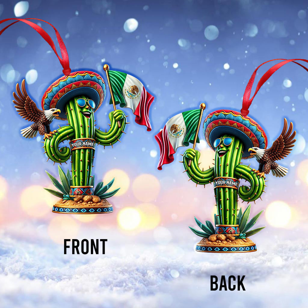 Blisscorners Cinco De Mayo Home Decor Christmas Ornament, Personalized Ornament2D Flat LM2211