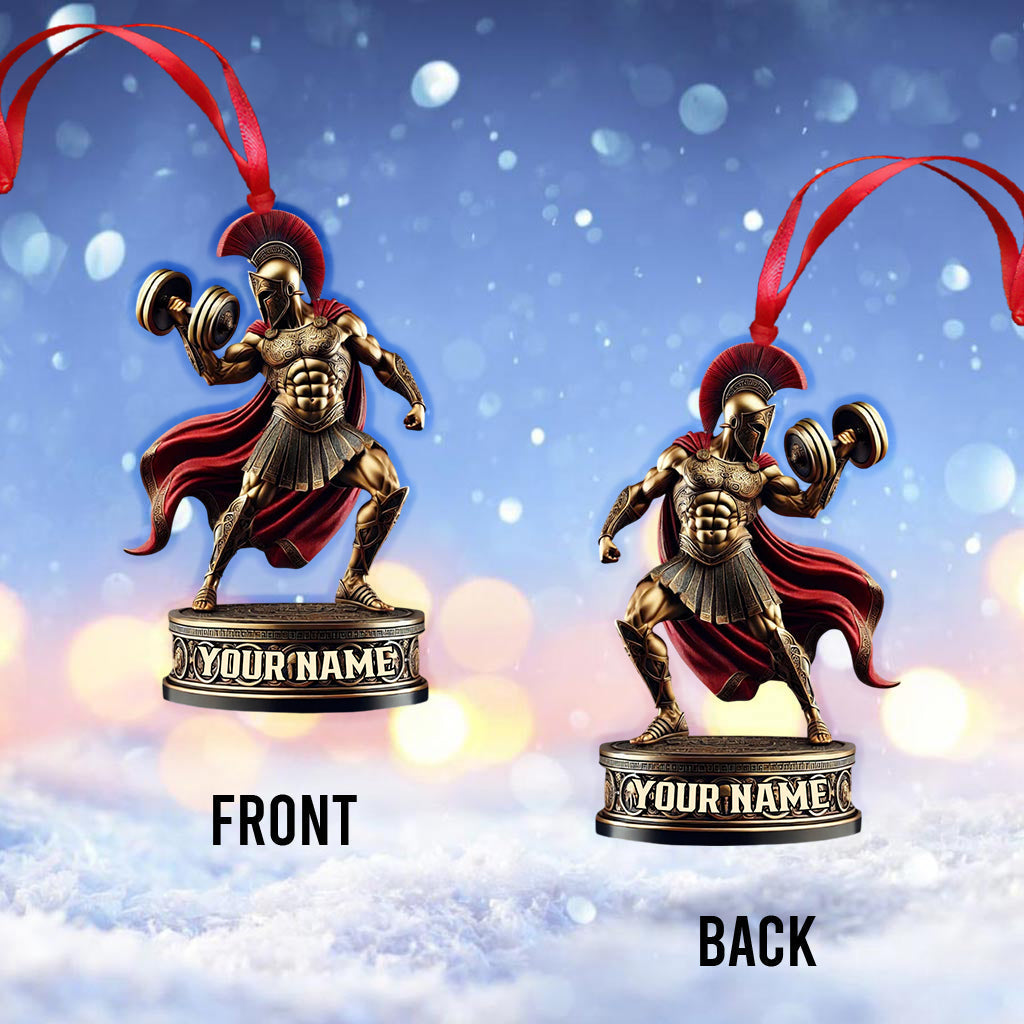 Blisscorners Roman Soldier Christmas Home Decor Christmas Ornament, Personalized Ornament2D Flat LM2211